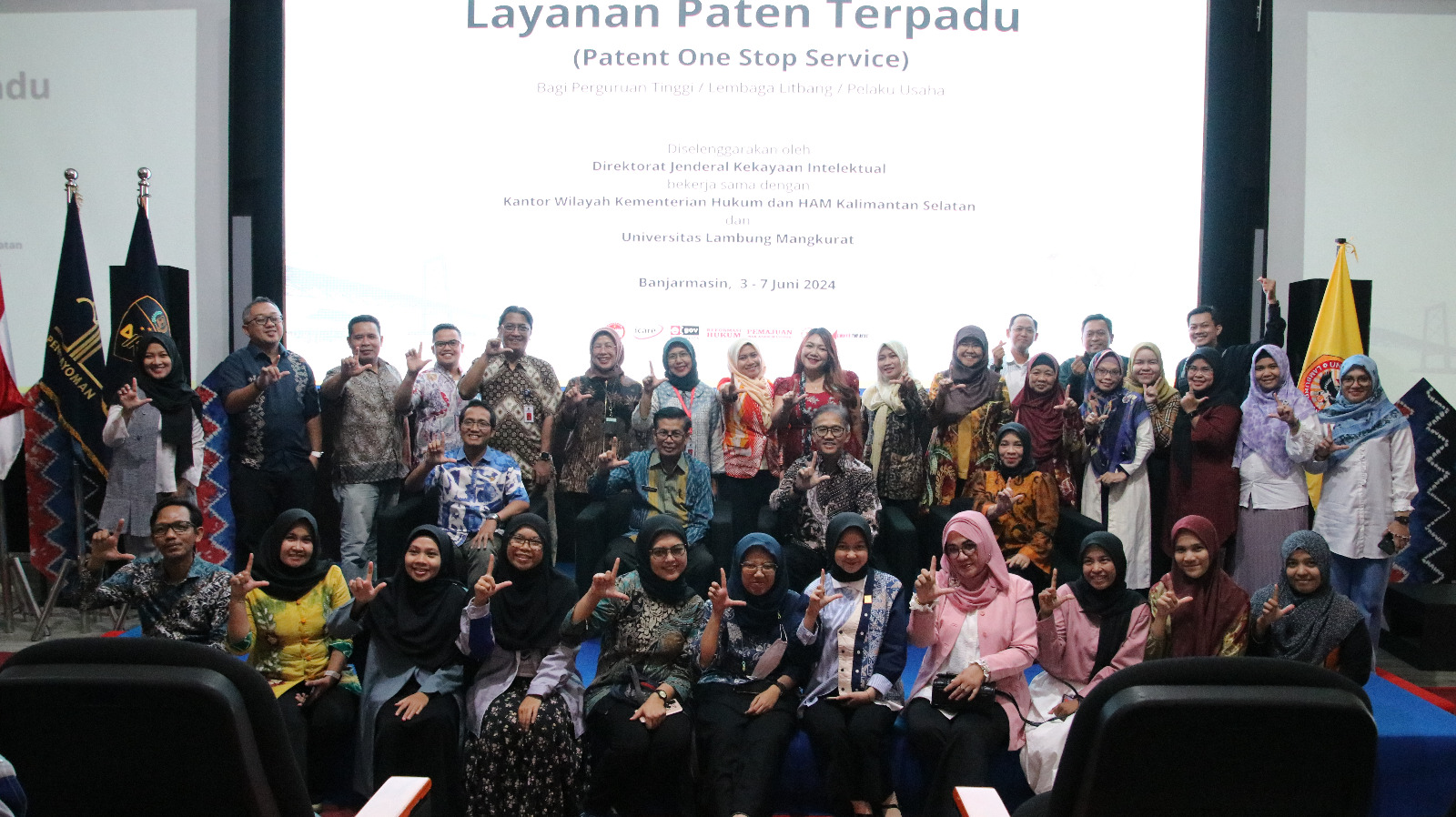 Gambar Sosialisasi Patent One Stop Service dan Pendampingan Draft Paten di ULM Sukses Dilaksanakan
